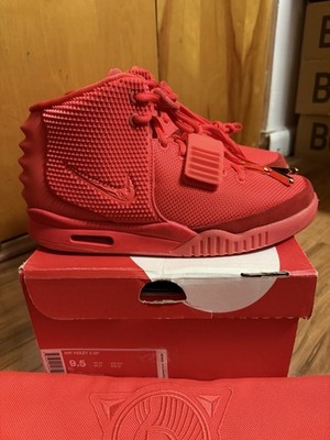 Nike Air Yeezy 2 SP Red October Size 9.5 508214 660 Kanye West