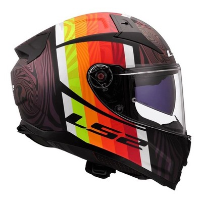 LS2 FF811 Vector II Freedom Helmet - Matte Black / Chameleon (S)S