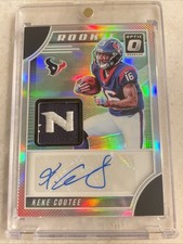 2018 Donruss Optic - Rookie Patch Autographs Keke Coutee #RPA-KC /35 AU, MEM, RC