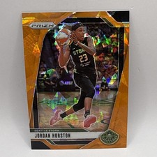 2024 Panini Prizm WNBA - Jordan Horston #103 Orange Ice Prizm