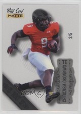 2022 Wild Card MATTE White 100 Stripe 2/5 Chigoziem Okonkwo Rookie RC 0c3. rookie card picture