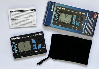 BOSS DB-60 Metronom Dr. Beat mit Referenzton und 8 Speichern