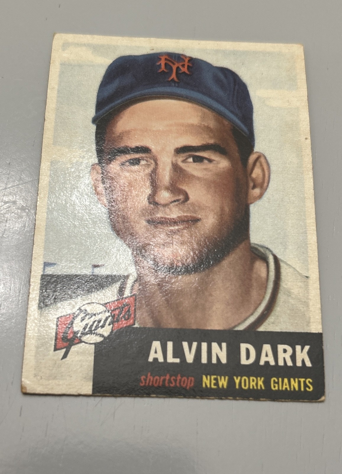 1953 Topps - Alvin Dark #109 