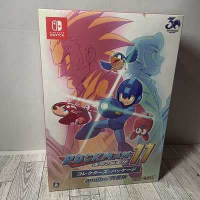 Rockman 11 Collector's Edition Box Nintendo Switch Brand New Japan NSW 10