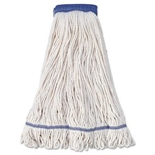 Boardwalk 504WH 5 in. Super Loop Cotton Wet Mop Head - XL, White (12/CT) New