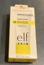 e.l.f. Skin Suntouchable Whoa Glow Sunlight Sunscreen SPF 30 1.7oz Exp. 04/26