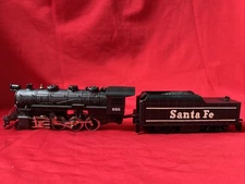 Tyco HO Scale POWERED 2-6-0 Santa Fe 638 Steam Loco with Tender #245-22 