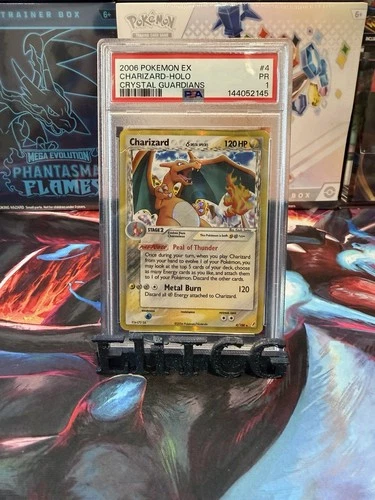 Charizard 4/100 Crystal Guardians Delta Species Holo PSA 1 PR 🔥