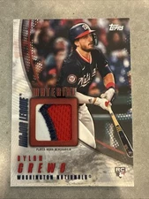 2025 Topps Series 2 Dylan Crews RC Tri-Color Patch Relic 4/5 CASE HIT SSP