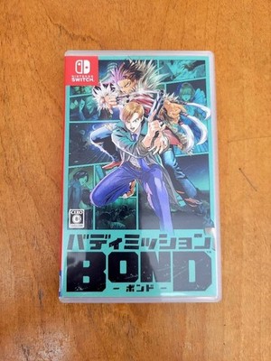 Nintendo Switch Buddy Mission BOND Japanisches Spiel mit Hülle aus JAPAN