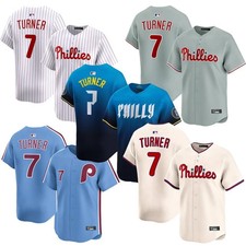 NWT Men's Philadelphia Phillies #7 Trea Turner Limited Player Stitched Jersey