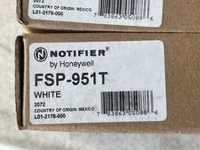 Notifier FSP 951T Smoke Detector