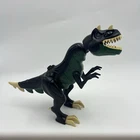 Lego Dino Attack 7476 Green Mutant T-Rex Dinosaur Figure Only Lights Work 2004