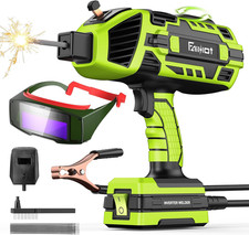 Portable Welding Machine 110V with Auto Darkening Goggles: Handheld IGBT Inverte