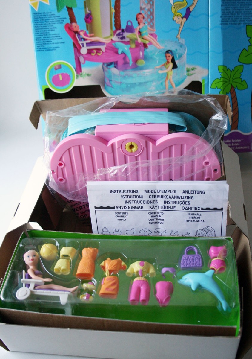 Jeu Vintage Barbie Pool Party 2002 - Bateau D'été Mattel Neuf Sous Scellé