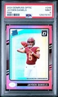 Optic NFL 2024 Commanders Jayden Daniels Pink Holo Rookie Card *MINT PSA 9*