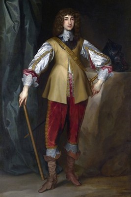 Prince Rupert, Count Palatine Anthony van Dyck 1637 Painting Poster Art Print