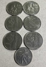 Lotto 7 Monete 100 Lire Misto Con Commemorative 50 Lire Inclusa