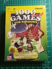 1000 Best Games for Windows (PC, 1998) - New-Sealed!