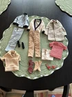 Vintage Ken Doll Clothing Pants Shirts Coat Shorts Socks Shoes Coat Sweater