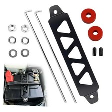 Car Battery Hold Down Kit,5 Holes 8.52" Car Battery Bracket  10" J Bolt 