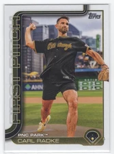 #FP-6 2025 Topps First Pitch Carl Radke Pittsburgh Pirates