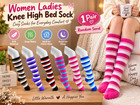 1 Pair Women Ladies Knee High Bed Socks Winter Warm Sock One Size Fit All 990180