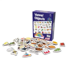 40 Magnetic Vowel Objects Interactive Learning Toy for Sound Identification