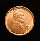 1912  Lincoln Wheat Cent  BU