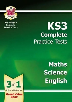 KS3 Complete Practice Tests - Maths, Science & English | Cgp Books | Englisch