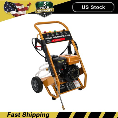 #ad 3950 PSI Gas Pressure Washer 6.5HP Gasoline 2.6 GPM 212cc 4 Stroke 5 Nozzles $274.89