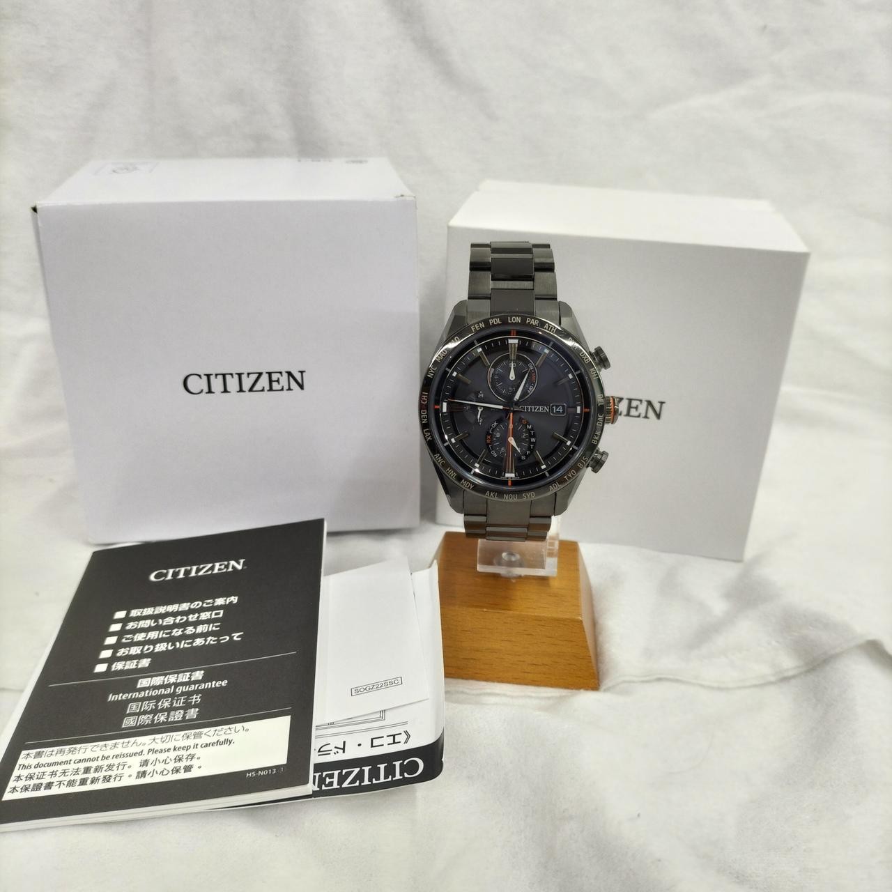 ATTESA AT8185 62E Citizen Stainless Steel Watch