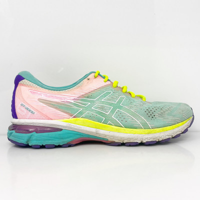 Asics Womens GT 2000 8 1012A803 Green Running Shoes Sneakers Size 9.5