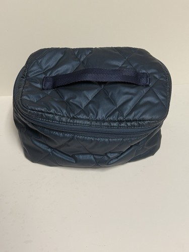 Vera Bradley Ultralight Medium Quilted Kosmetiktasche - Dunkelblau - Bild 6 von 8