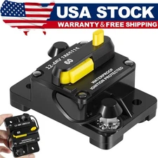 MKR-27 60 AMP Circuit Breaker 1865115 for All Minn Kota Trolling Motors 12-48V
