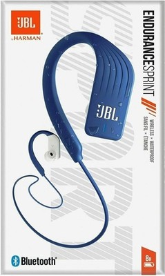 JBL Endurance Sprint Wireless Waterproof Bluetooth Sport Headphones - Blue - IPX