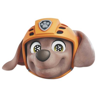 Zuma von Paw Patrol Single 2D Karte Party Gesichtsmaske - Adventure Bay Rescue Pup