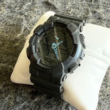 Casio GA 100C 8 G SHOCK Watch Timepiece Black Digital Casual Mens Lifestyle