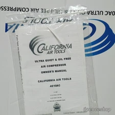 California Air Tools 4610AC Ultra Quiet Oil Free 4.6 Gallon Air Compressor 60 dB