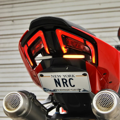 Ducati Panigale V2 V4 Fender Eliminator 2025 + Integrated Signals NRC - Picture 3 of 6