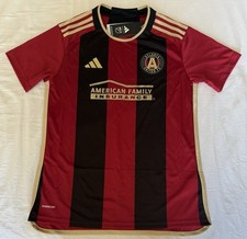 Adidas Atlanta United 2023/24 Home Soccer Jersey HU1384 Women&rsquo;s Sz: 2XSmall