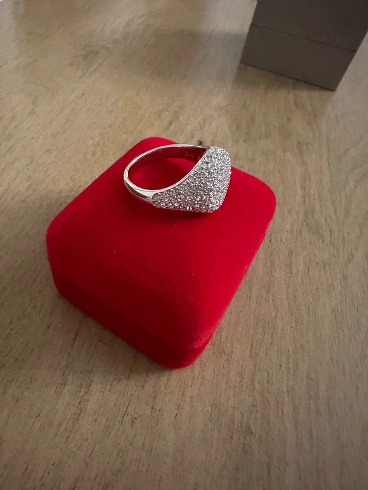 anillo cristal swarovski talla 8 nuevo Foto 2 de 4