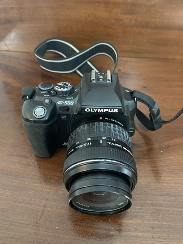 Olympus E-500 8mp Four Thirds CCD sensor DSLR camera With Lens (see Description)
