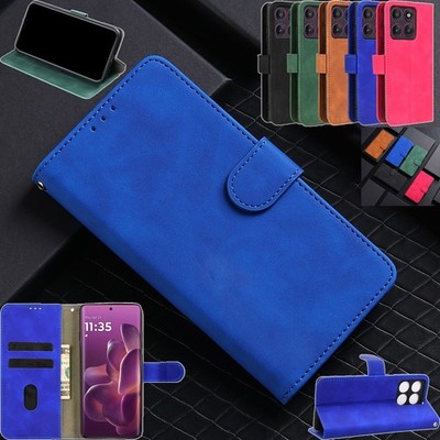 For Motorola Edge 60 50 40 30 20 Pro G86 G84 G73 Leather Flip Wallet Case Cover