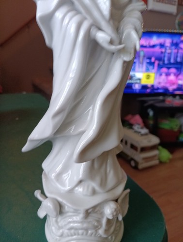 Vintage Homco Porzellan "Mutter der Barmherzigkeit" Göttin Figur, orientalisches Dekor Homco - Bild 8 von 11