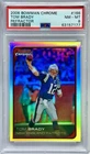 2006 Bowman Chrome #166 TOM BRADY Refractor - PSA 8 Patriots HOF GOAT