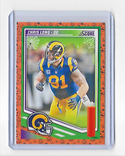 2025 SCORE-A-TREAT CHRIS LONG BASE CARD - CARD #208 - RAMS - FREE SHIPPING