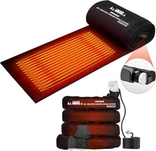 15FT Heated RV Sewer Hose Sleeve, Avoid Freezing at -45°F with Energy Saving The