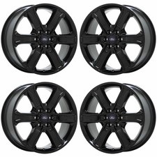 22" Ford Expedition Gloss Black wheels rims Factory OEM set 10200 EXCHANGE