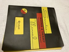 Warner & Swasey GRADALL Model M-2460 Service & Repair Parts Manual